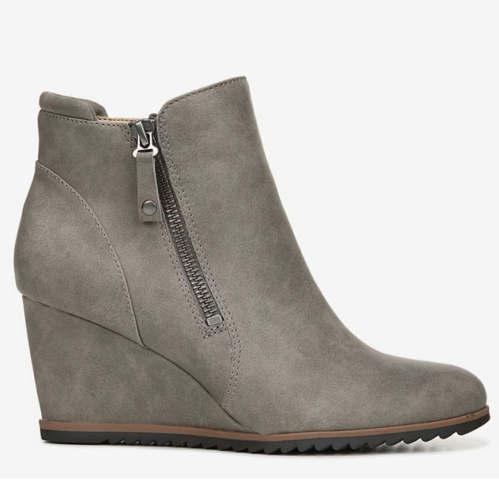 New SOUL Naturalizer Haley Bootie grey ankle bootie 11